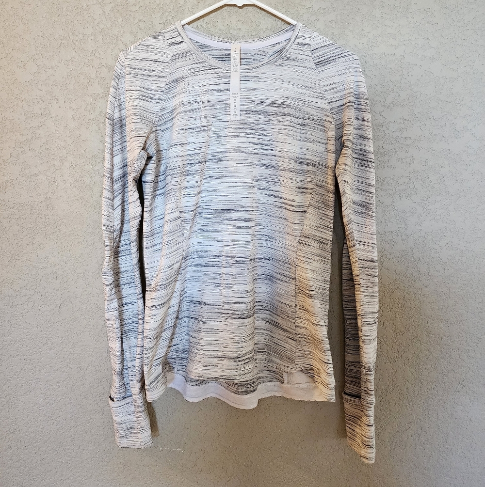 Lululemon Long Sleeve Running Shirt Size 8